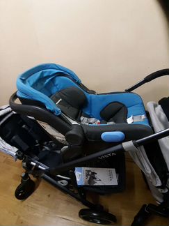 Uppababy mesa автокресло +база в автомобиль