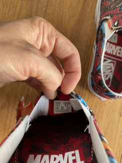 Слипоны Vans для мальчика, новые 35-36