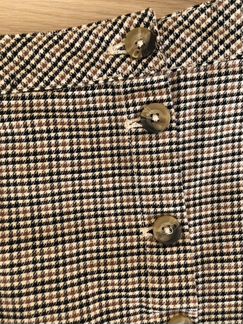 Юбка клетчатая