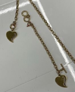 Комплект : Guess (Браслет и Подвеска)