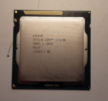 CPU Intel Core i3-2100 (3,1 GHz)