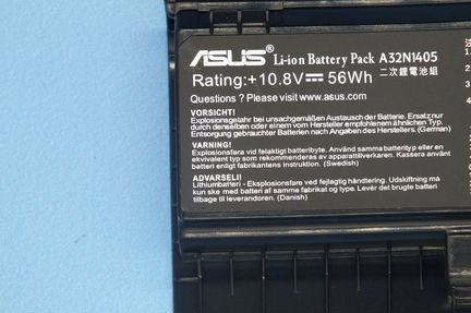 Аккумулятор для Asus (A32N1405) G771JW, N551JM