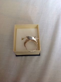 Серебряное кольцо с эмалью