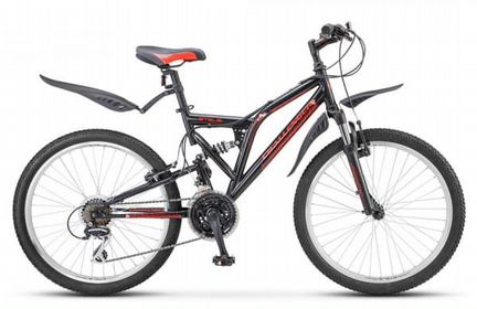 Велосипед Stels Challenger 26 V Z010 Чёрный/Красн