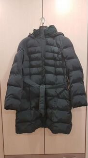 Пальто женское зимнее зеленое Steinberg 56р