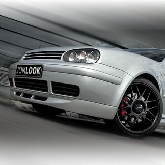 Спойлер (юбка) переднего бампера JOM VW Golf 4