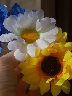 Ободок цветы в волосы