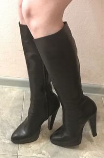 Сапоги кожаные Nando Muzi, 38р