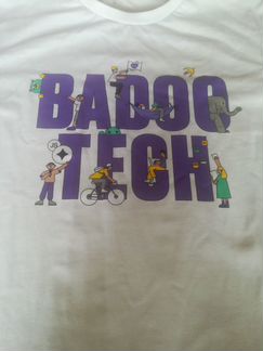 Оригинальная футболка badoo, такую нельзя купить в