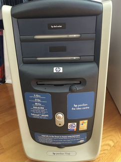 HP системный блок + монитор + клавиатура +