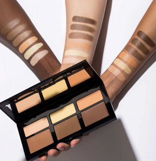 Палетка для контуринга лица кремовая Kat Von D veg