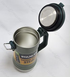 Термокружка Stanley Classic 0.71L Vacuum Stein Hammertone Green