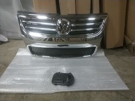 Фольксваген решетка радиатора Туарег 7L