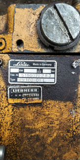 Гидронасос linde BPV100-01l liebherr