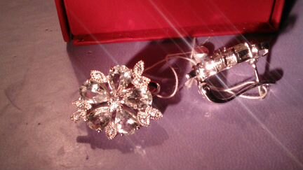 Комплект с зелеными аметистами