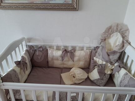 Бортики в детскую кроватку