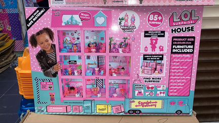 Лол Большой Дом и Автобус с куклой большая коробка