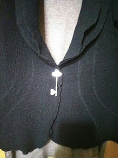 Кардиган пиджак валяная шерсть