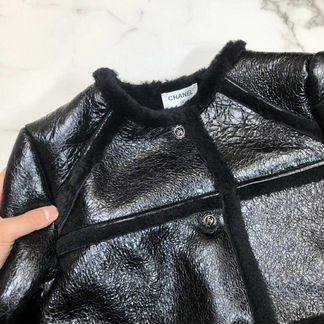 Дублёнка кожаная Chanel