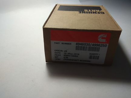 Вкладыш коренной верхний STD Cummins ISF 2.8