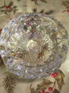 Пепельница хрустальная прошлого века