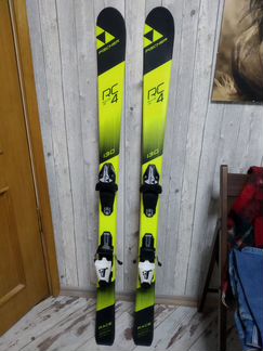 Горные лыжи Fischer Race RC4 130см + крепления FJ7