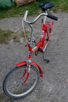 Велосипед кама красный СССР