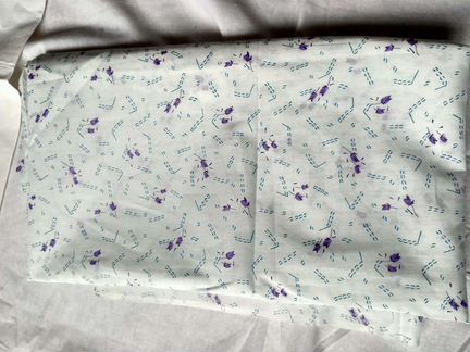 Батист Отрезы СССР хлопок