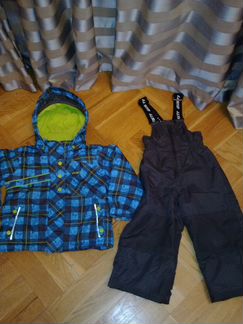 Комбинезон+ манишка+ варежки+ шапка gusti раз. 3х