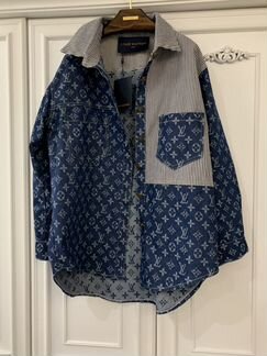 Куртка рубашка джинсовая Louis Vuitton