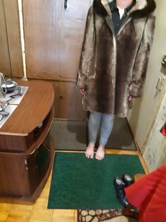 Шуба натуральная мутон