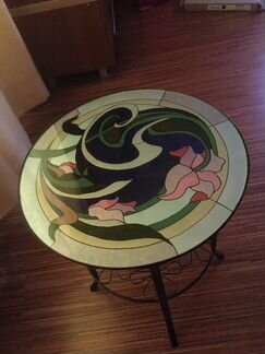 Дизайнерские стеклянные столики