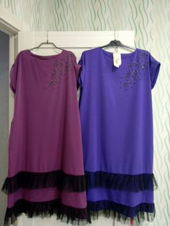 Итальянское платье с фатином 56 размер