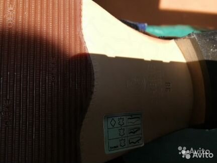 Ботинки черные зимние Италия