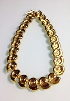 Винтажное колье Anne Klein с ракушками. США 1980-е