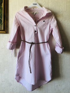 Платье-рубашка для девочки H&M, 8-9 лет