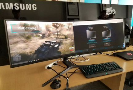 Монитор 32:9 Samsung CHG90 49 дюймов
