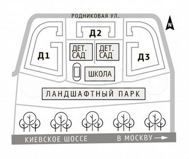 3-к квартира, 79 м², 17/22 эт.