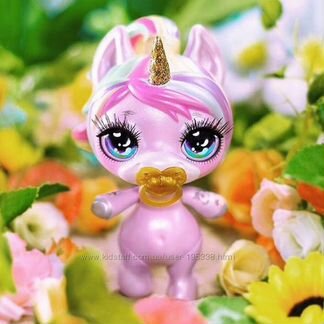Единорог розовый Ультра редкий Poopsie sparkly cri