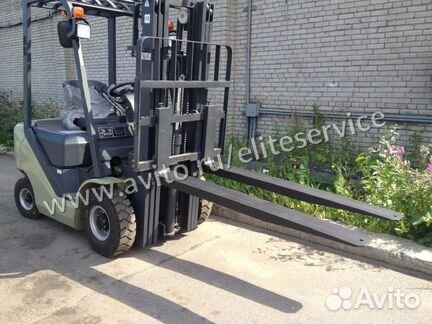 Вилы на погрузчик 2000x100x40