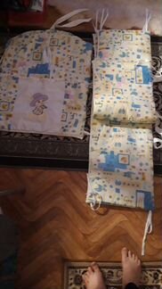 Бортики на кроватку