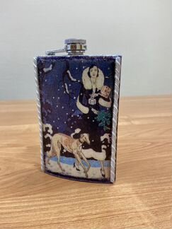 Фляжка Зимняя прогулка