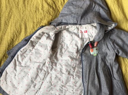 Плащ джинсовый deux PAR deux