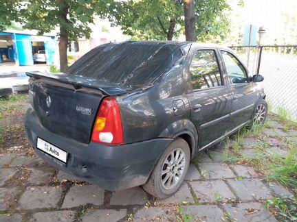 Renault Logan 1.4 МТ, 2007, битый, 154 000 км