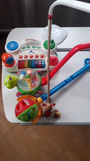 Развивающее пианино и игрушки-каталки