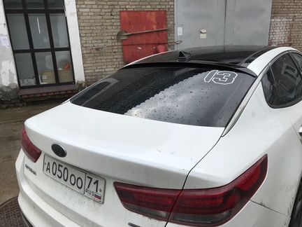 Козырек на заднее стекло Киа Оптима / Kia Optima