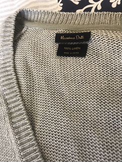 Massimo Dutti свитер из льна