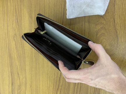Новый мужской кошелек натуральная кожа