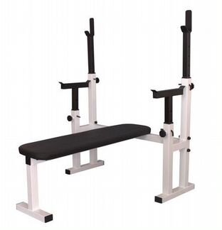 Скамья для жима со стойками 500кг нагрузка