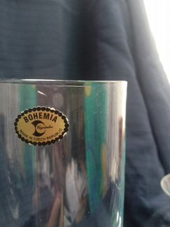 Вазы для цветов чешское стекло см. др. фото